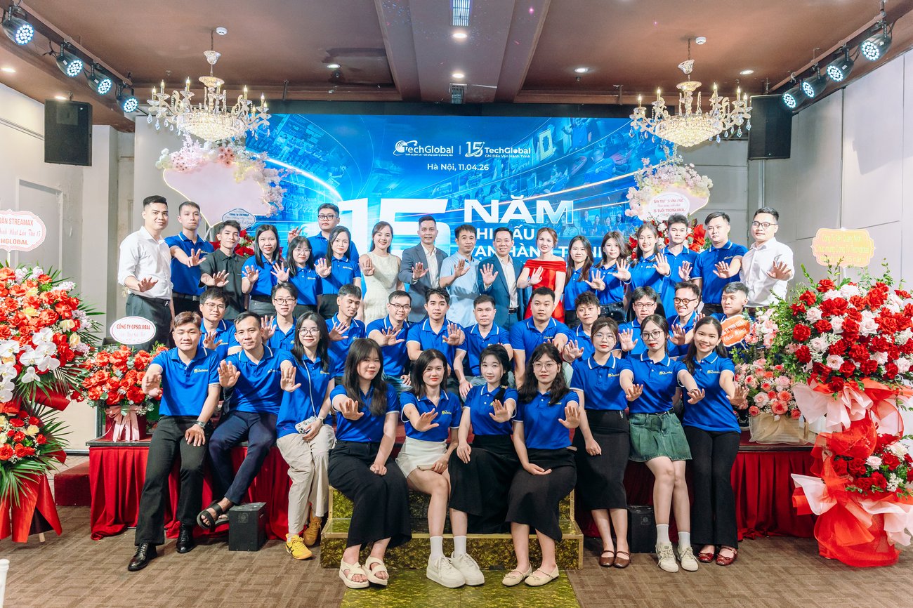 Tập thể TechGlobal – sinh nhật 15 năm