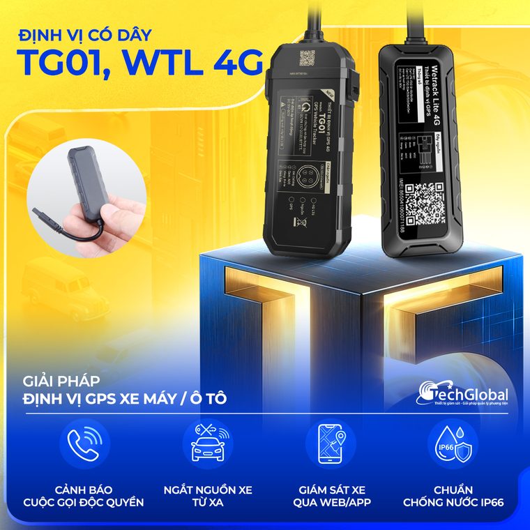 Định vị GPS gắn nguồn